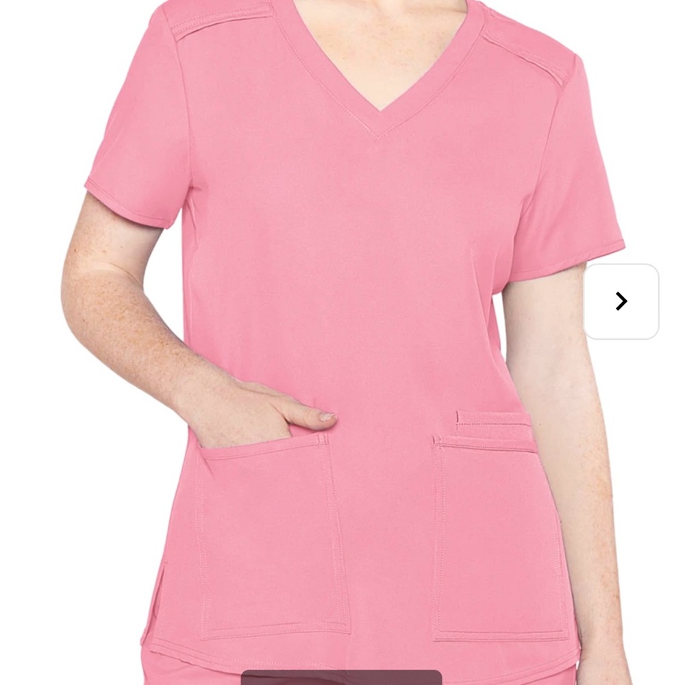 Med couture insight scrub top XL taffy pink